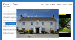 Desktop Screenshot of kennacottcourt.co.uk