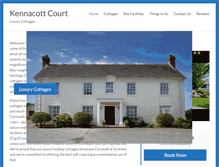 Tablet Screenshot of kennacottcourt.co.uk
